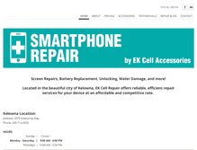 Tablet Screenshot of ekcellrepair.com